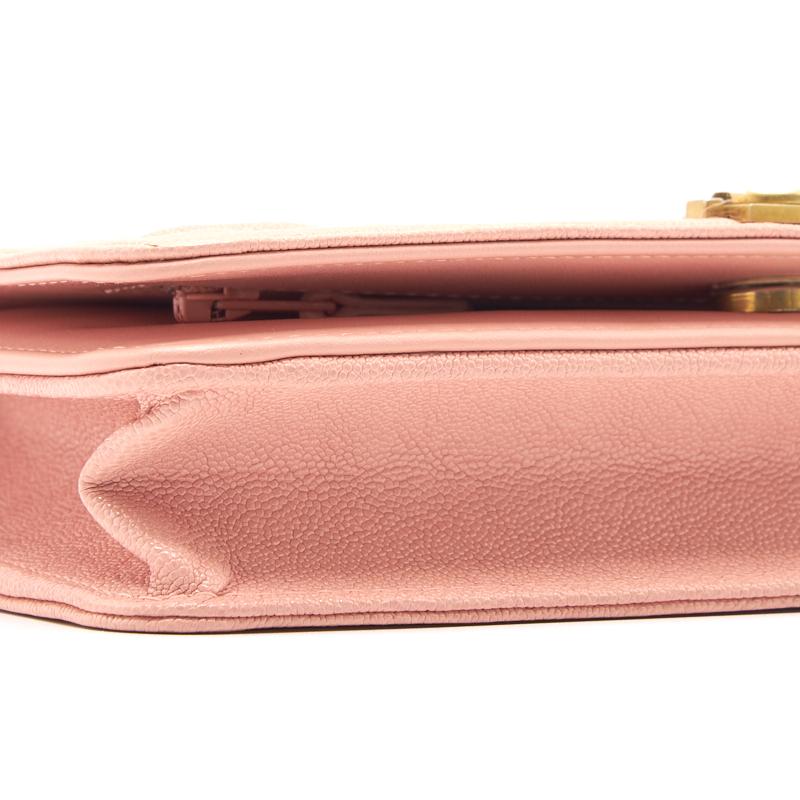 Chanel Boy Chanel Wallet on Chain cavier Pink with