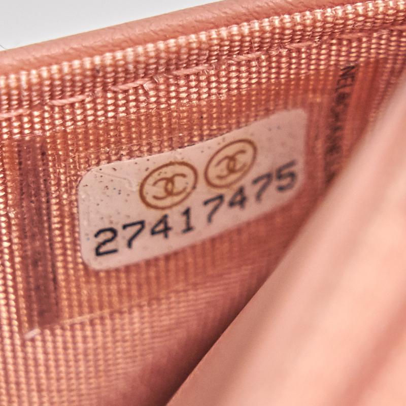 Chanel Boy Chanel Wallet on Chain cavier Pink with