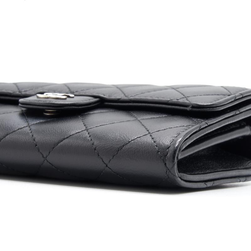 Chanel Mini Lambskin WOC Black