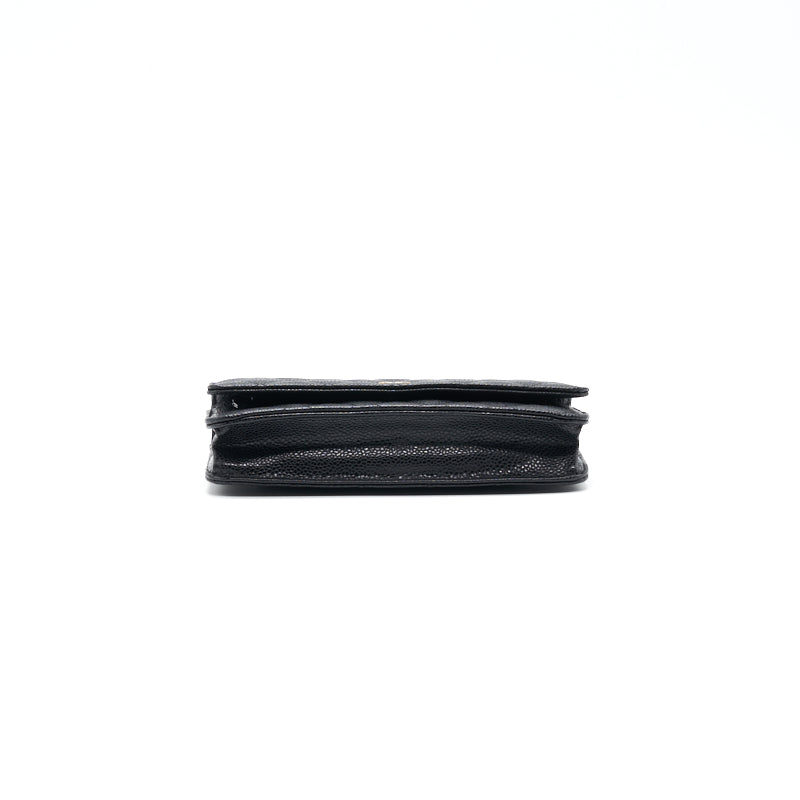 Chanel Wallet on Chain Cavier Black with