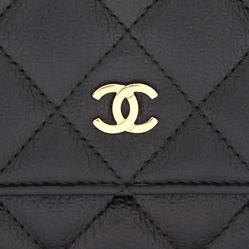Chanel Wallet on Chain Calfskin Black with