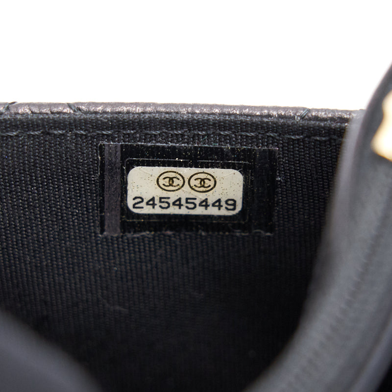 Chanel Wallet on Chain Calfskin Black with