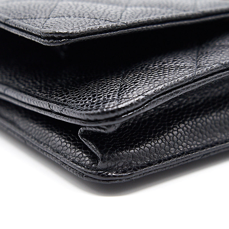 Chanel Wallet on Chain Cavier Black with