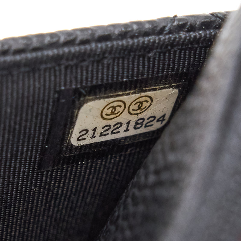Chanel Wallet on Chain Cavier Black with