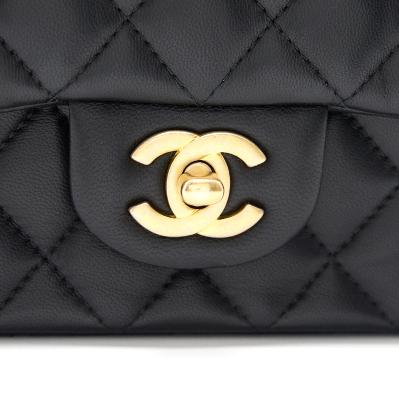 Chanel Lambskin Mini Square Flap Bag serial27