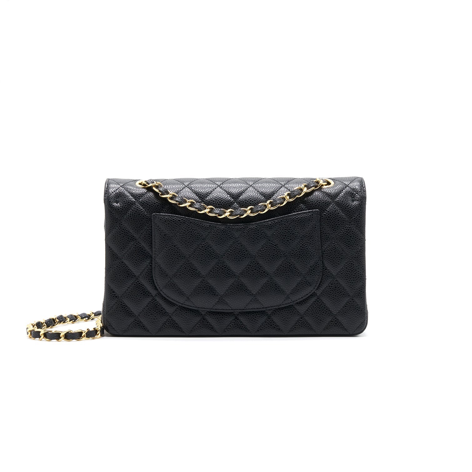 Chanel Medium 25cm Classical Double Flap Caviar Black