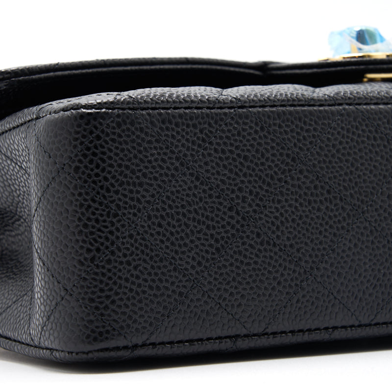 Chanel Medium 25cm Classical Double Flap Caviar Black