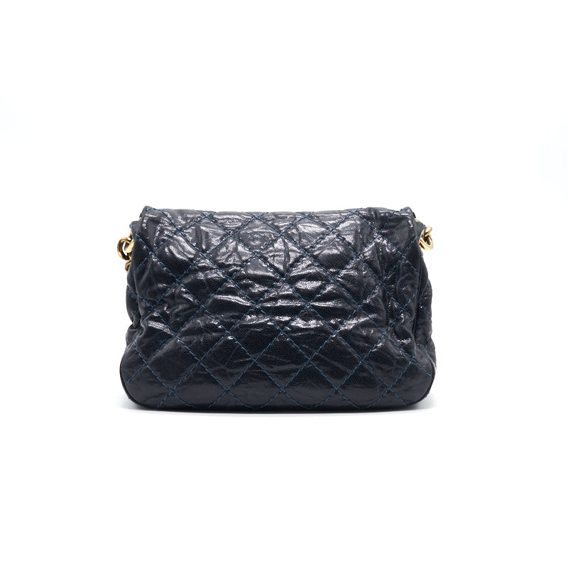 Chanel Caviar Large Flap Bag Navy with