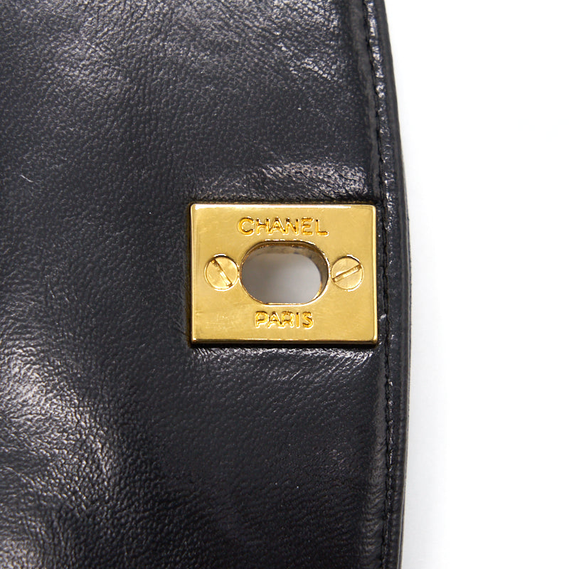 Chanel Medium Diana Bag black with 24K