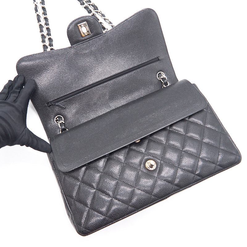 Chanel Jumbo Classic Double Flap Caviar with