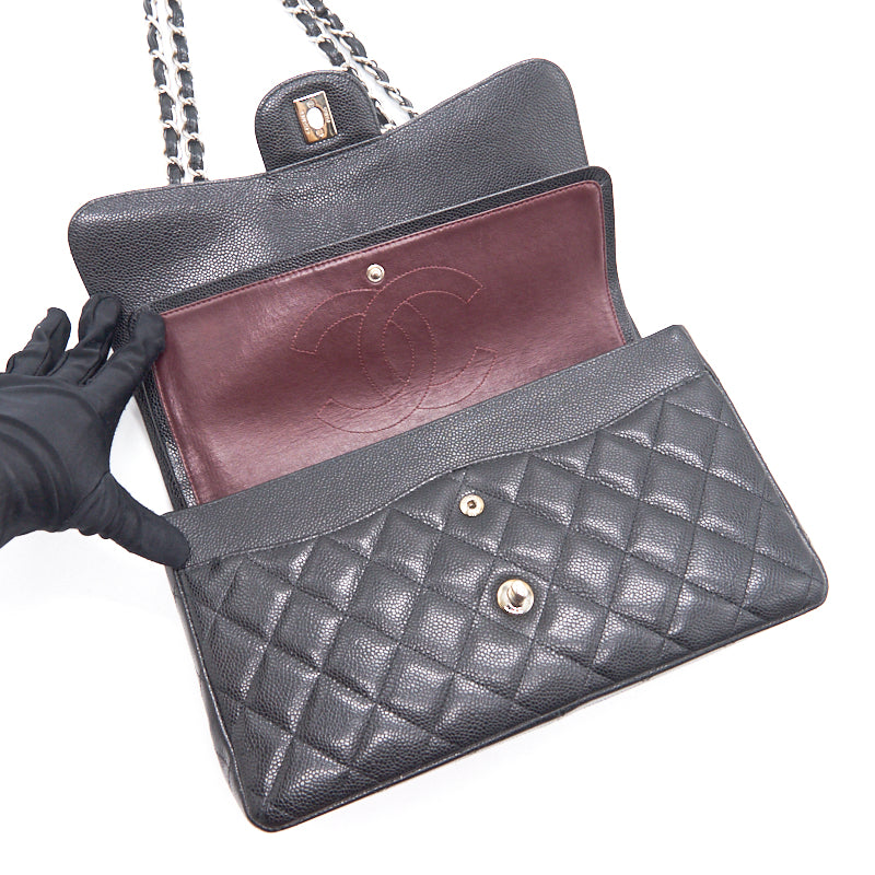 Chanel Jumbo Classic Double Flap Caviar with