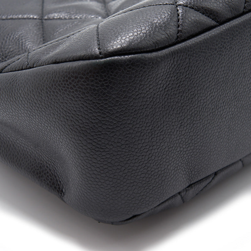 Chanel Large Black Quilted Leather CC Timeless Tote