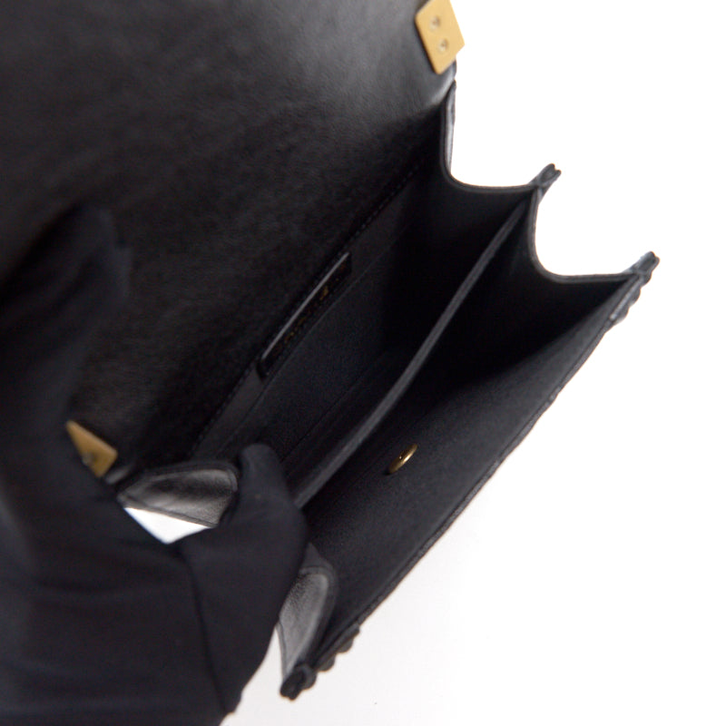 Chanel Grained Calfskin Boy Chanel Handbag
