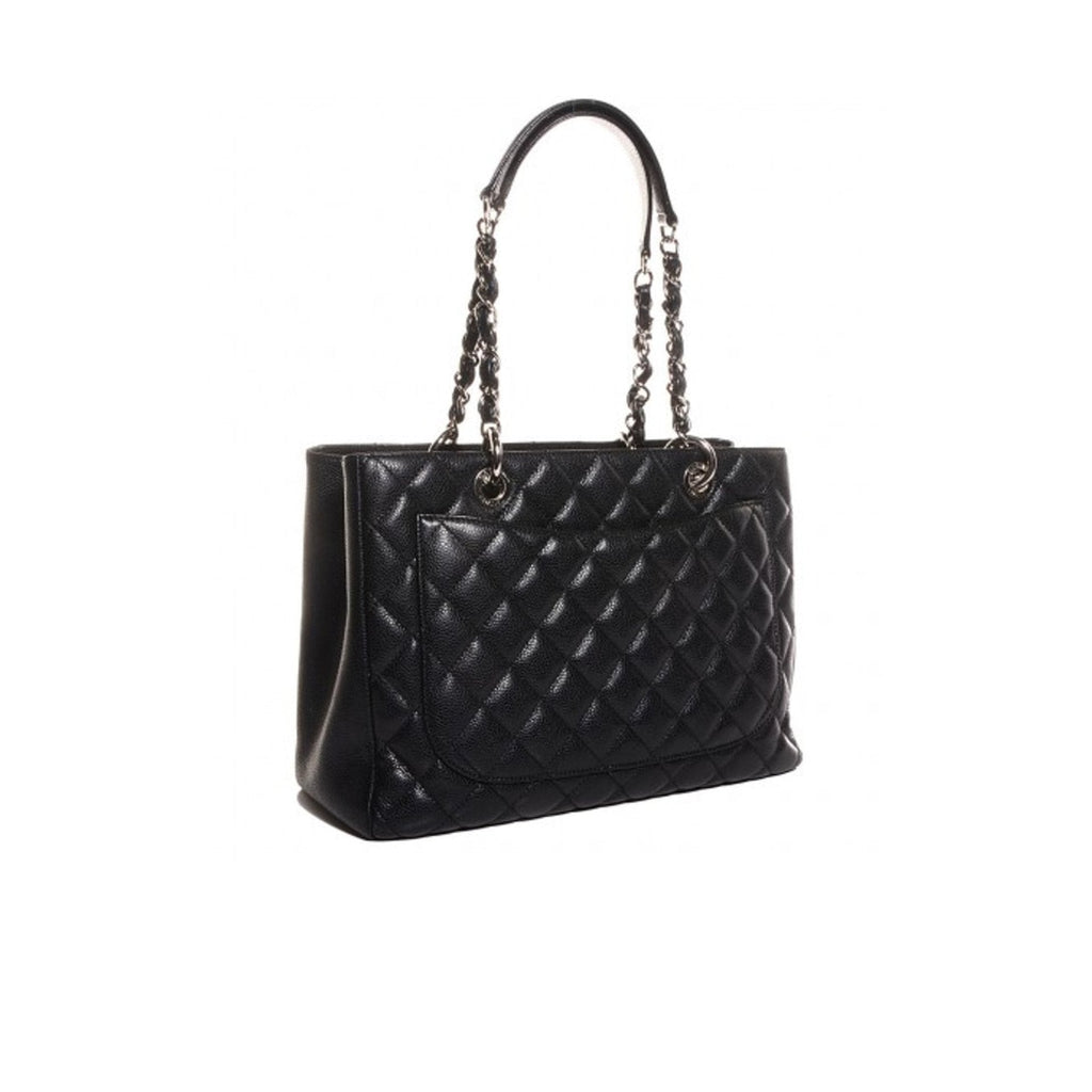 Chanel Caviar Grand Shopping Tote Black