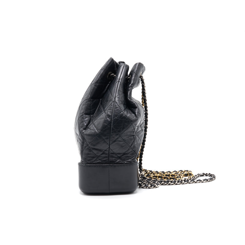 Chanel Gabrielle Backpack in Aged Calfskin Quilted Leather