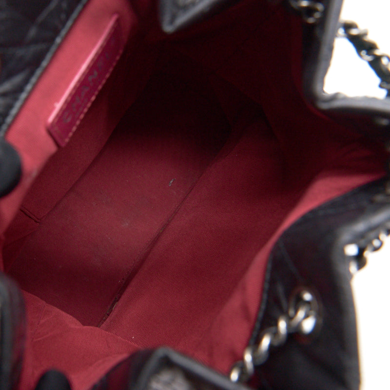 Chanel Gabrielle Backpack in Aged Calfskin Quilted Leather