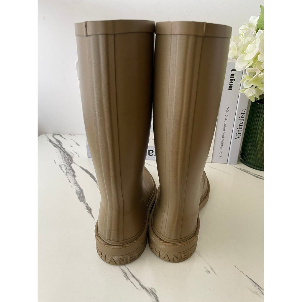 Chanel Rainy Boots