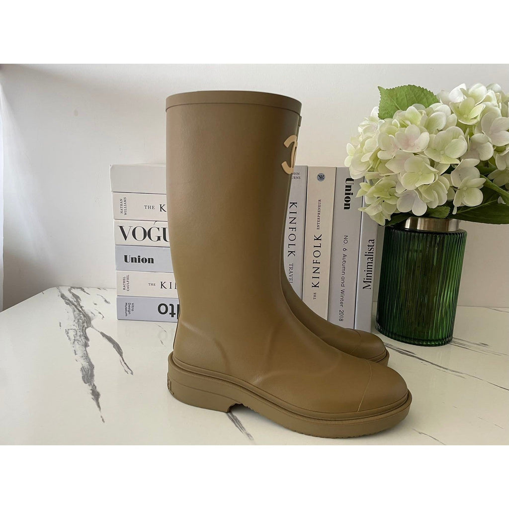 Chanel Rainy Boots