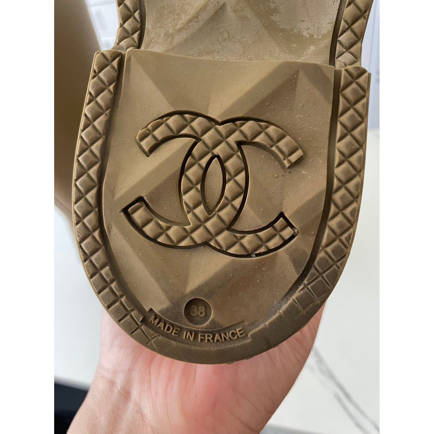Chanel Rainy Boots