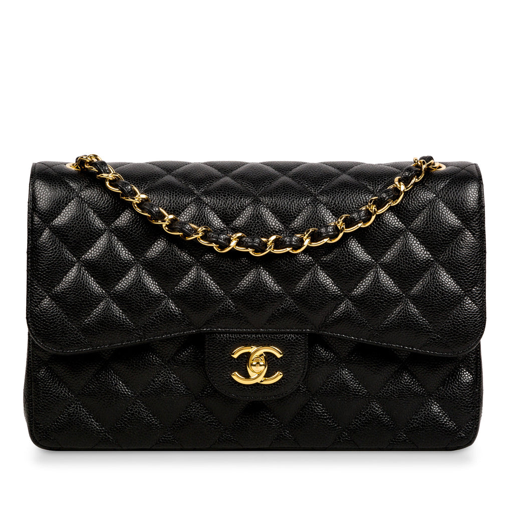 Chanel Classic Flap Bag - Jumbo - Caviar