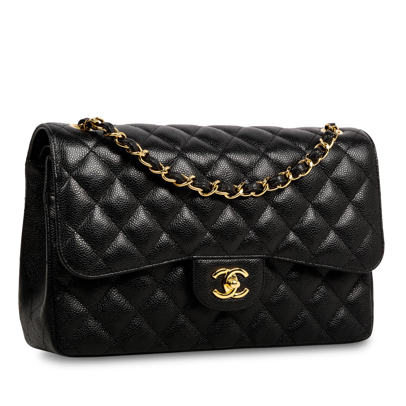 Chanel Classic Flap Bag - Jumbo - Caviar