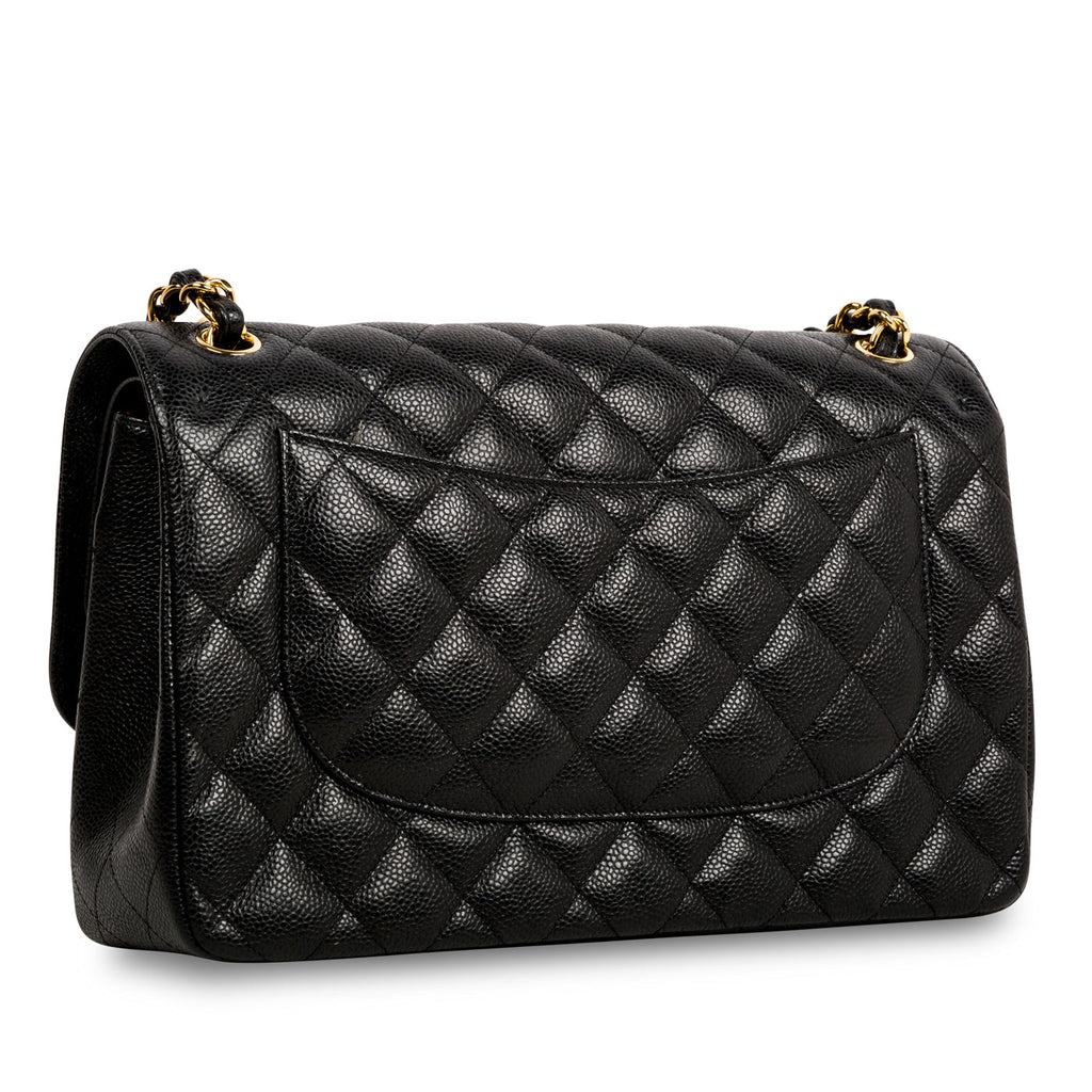 Chanel Classic Flap Bag - Jumbo - Caviar