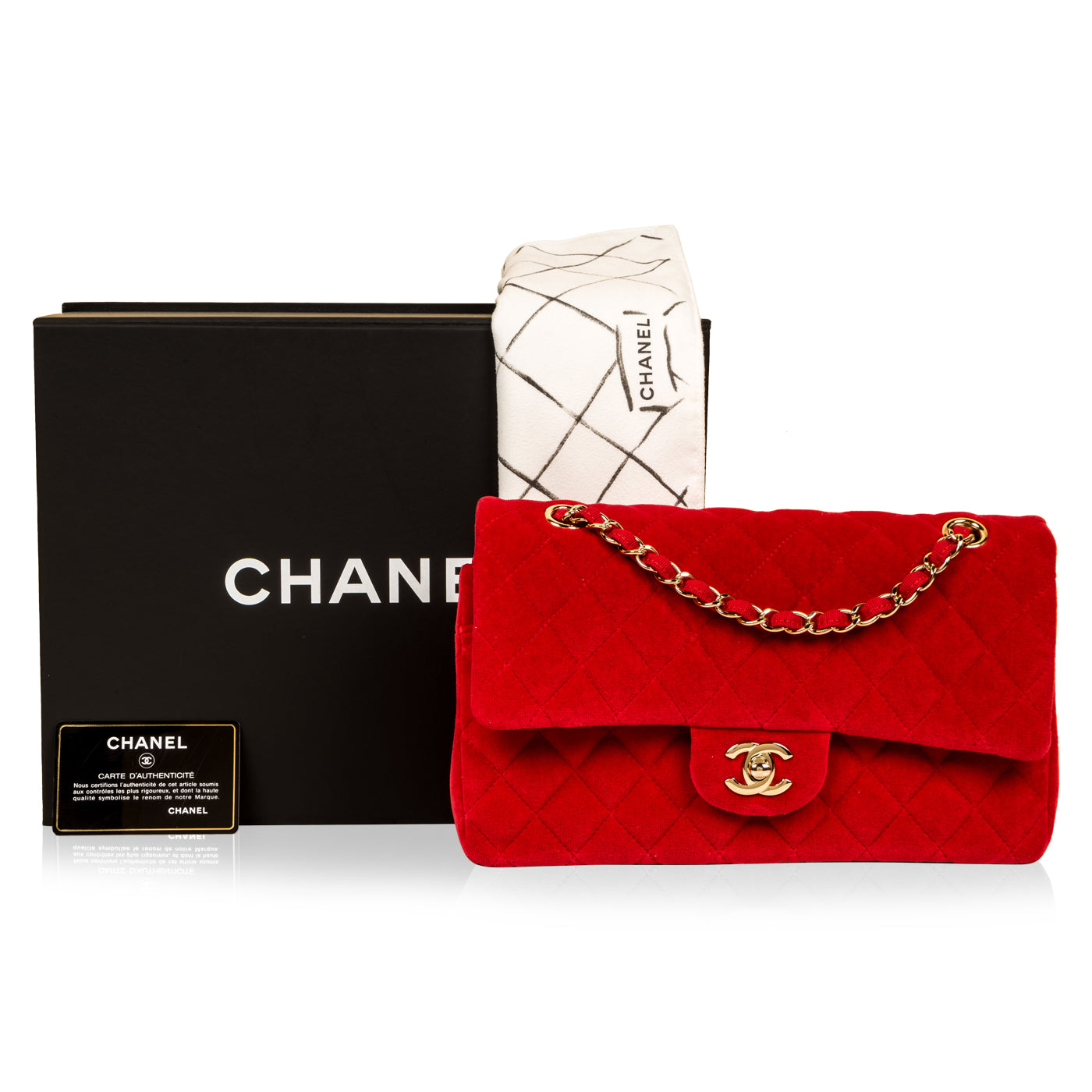 Chanel Classic Flap Bag - Medium - Velvet