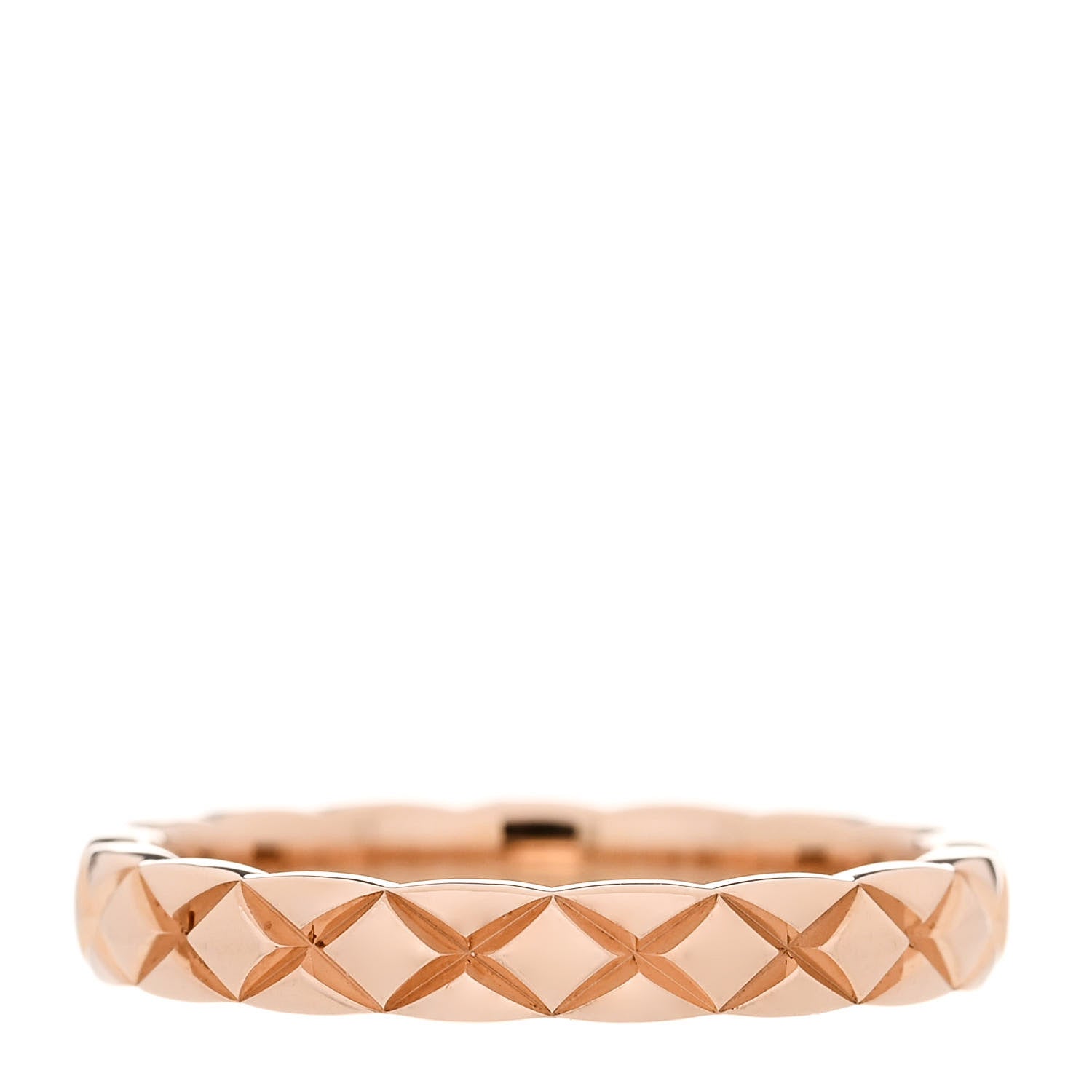 CHANEL COCO CRUSH 18K GOLD 5 DIAMOND RING