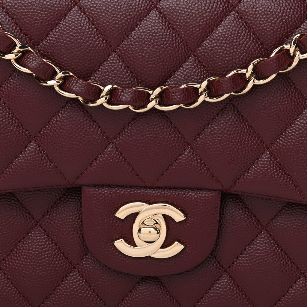 CHANEL CAVIAR QUILTED MEDIUM DOUBLE FLAP BAG