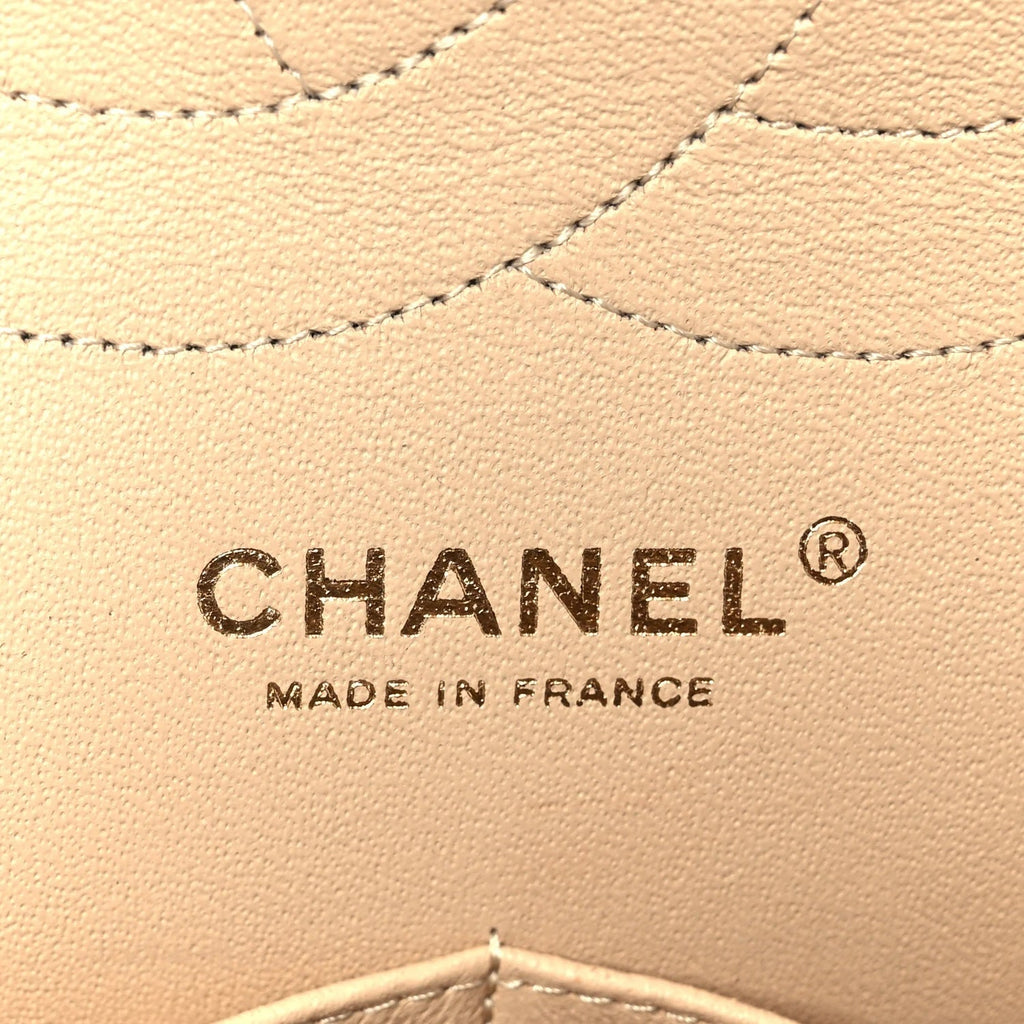 CHANEL CAVIAR QUILTED JUMBO CLASSIC DOUBLE FLAP BAG