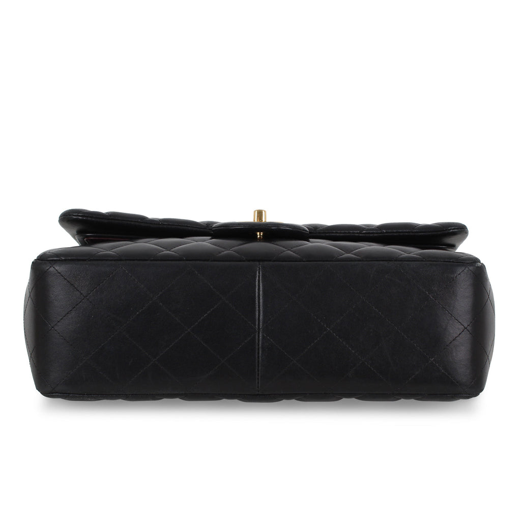 Chanel Classic Flap Bag - Black Jumbo