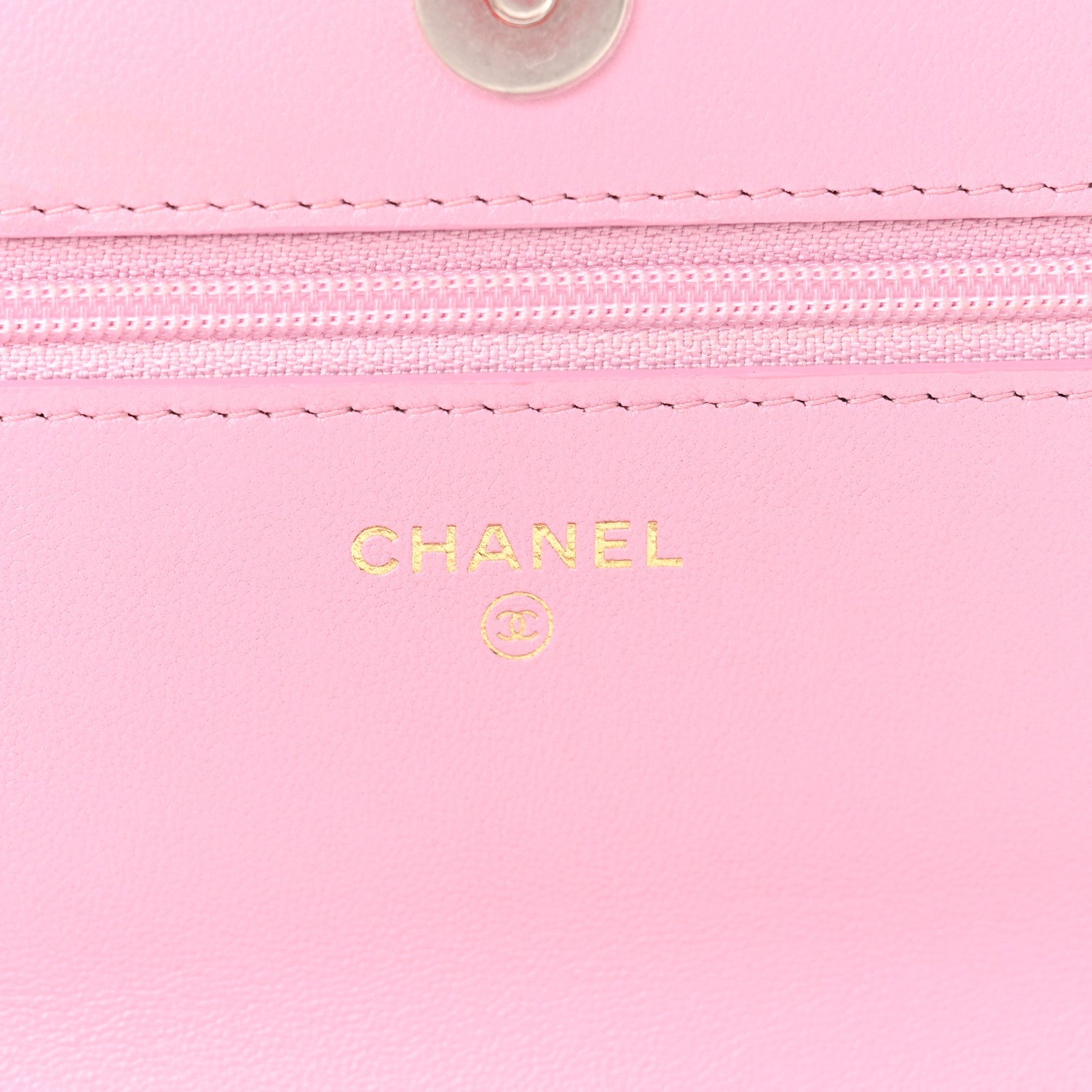 CHANEL QUILTED LAMBSKIN CHANEL 19 WALLET ON CHAIN WOC