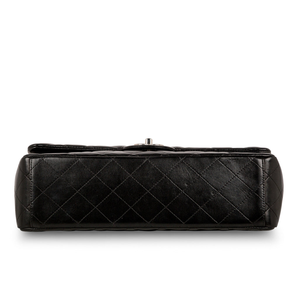 Chanel Classic Flap Bag - Black Maxi