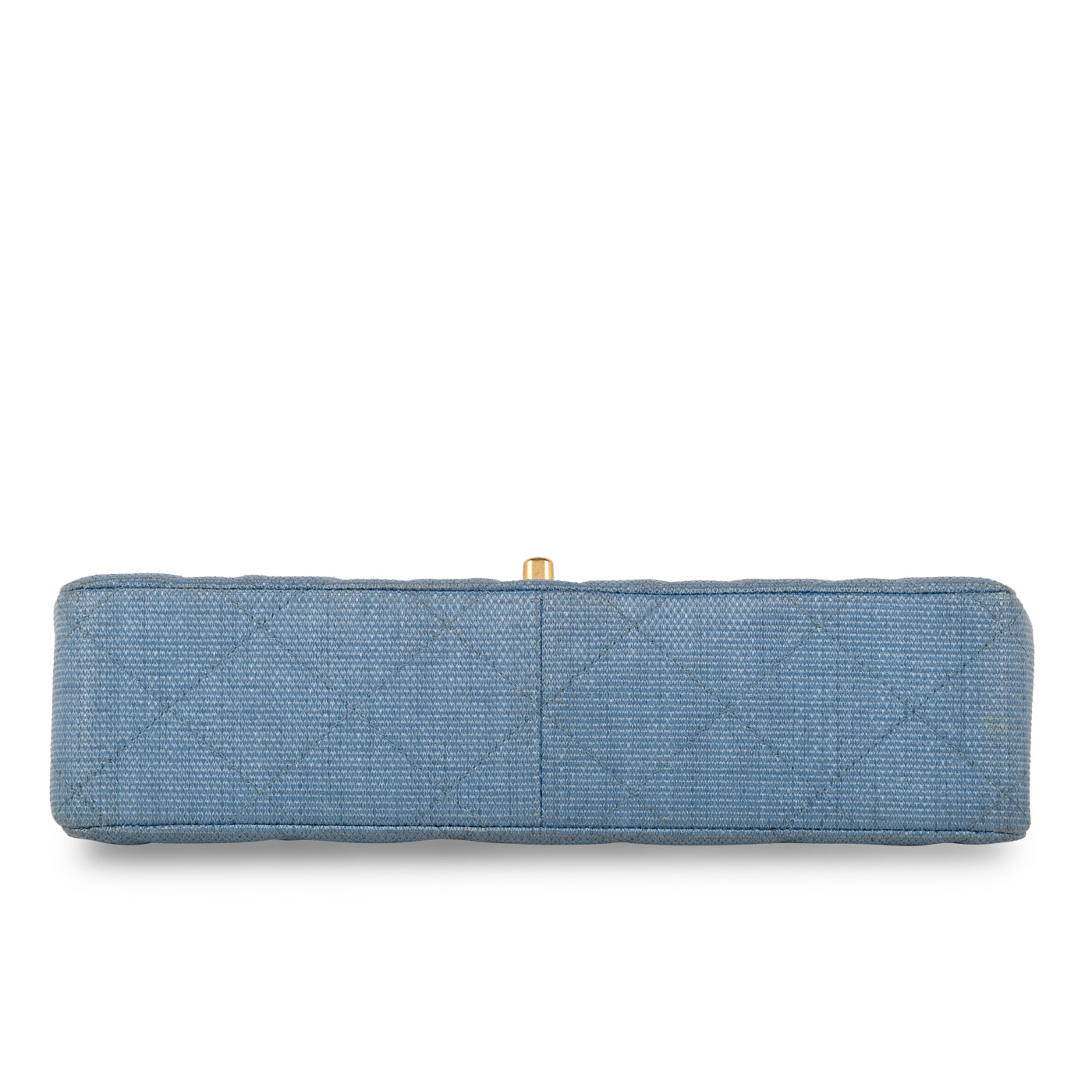 Chanel Classic Flap Bag - Denim Effect Raffia