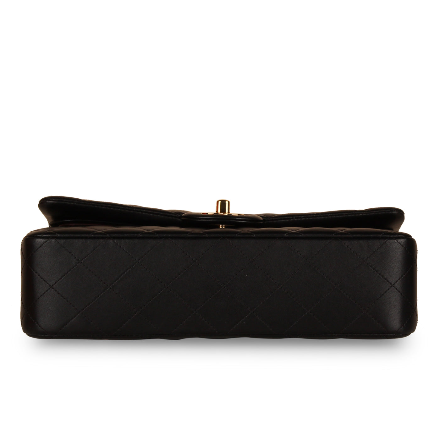 Chanel Classic Flap Bag Medium - Black Lambskin