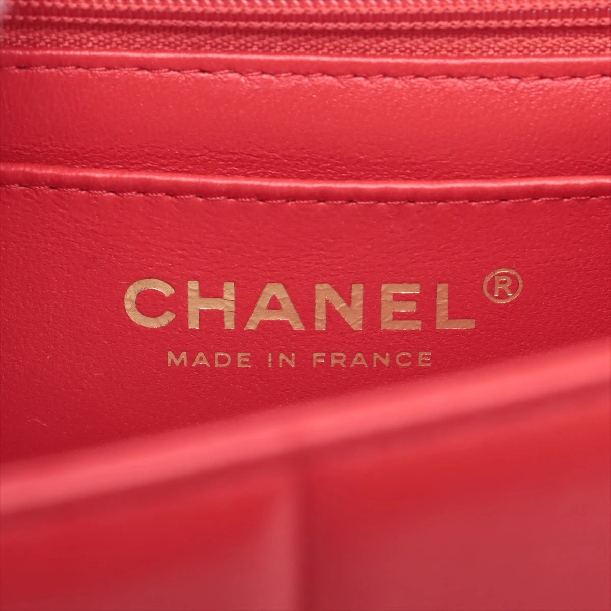 CHANEL MONACOCO LOGO BLOCKS MINI FLAP QUILTED LAMBSKIN LEATHER BAG
