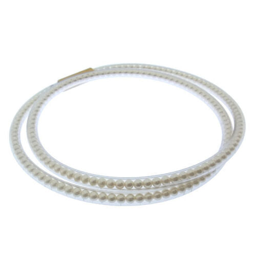 CHANEL PEARL GOLD-TONE MAGNETIC CLOSURE CHOKER NECKLACE