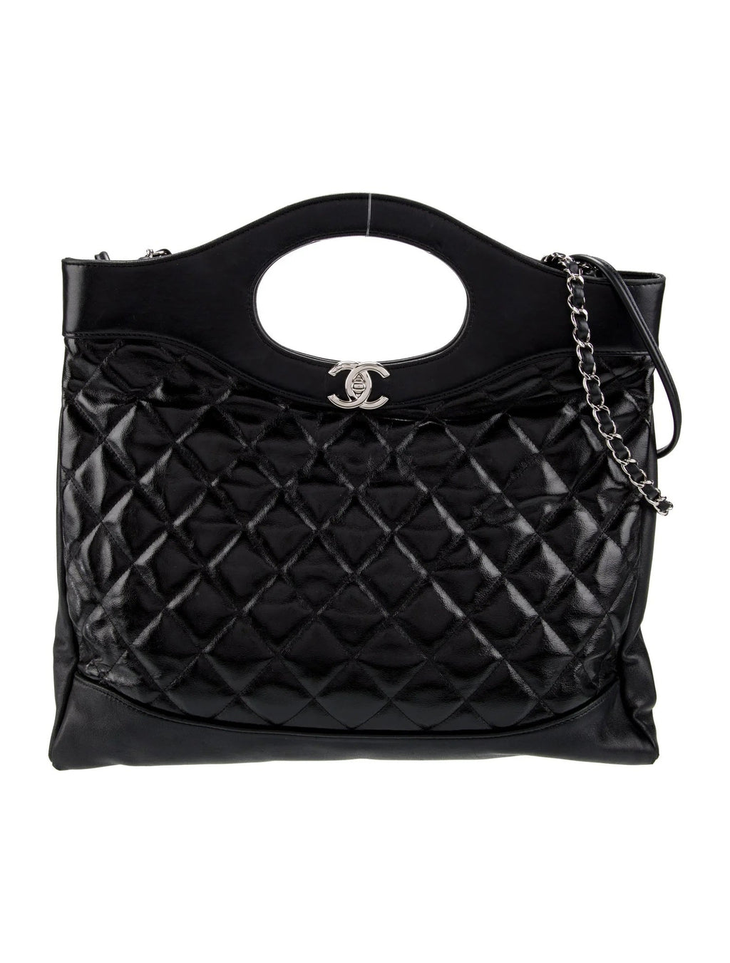 CHANEL 31 LARGE QUILTED LAMBSKIN SHOPPING BAG