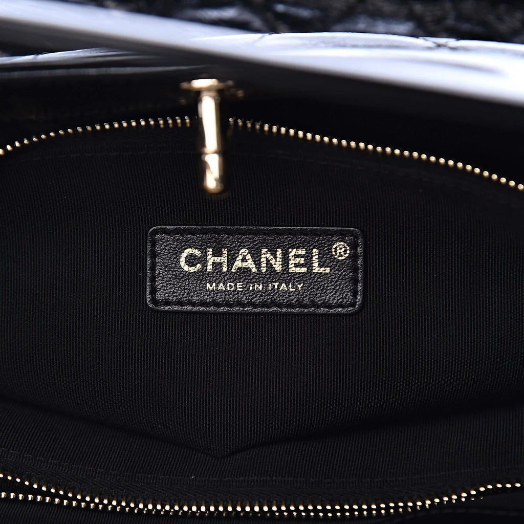 CHANEL 31 LARGE QUILTED LAMBSKIN SHOPPING BAG