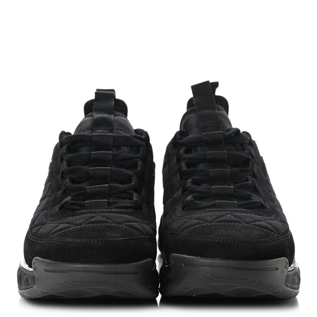 CHANEL CC SUEDE CALFSKIN MIXED MEDIA SNEAKERS
