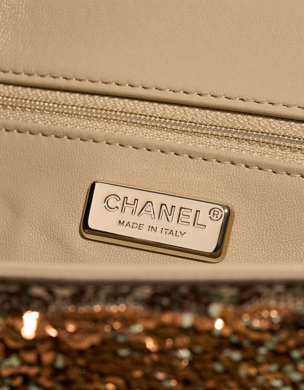 CHANEL TIMELESS MEDIUM SEQUINS FLAP BAG