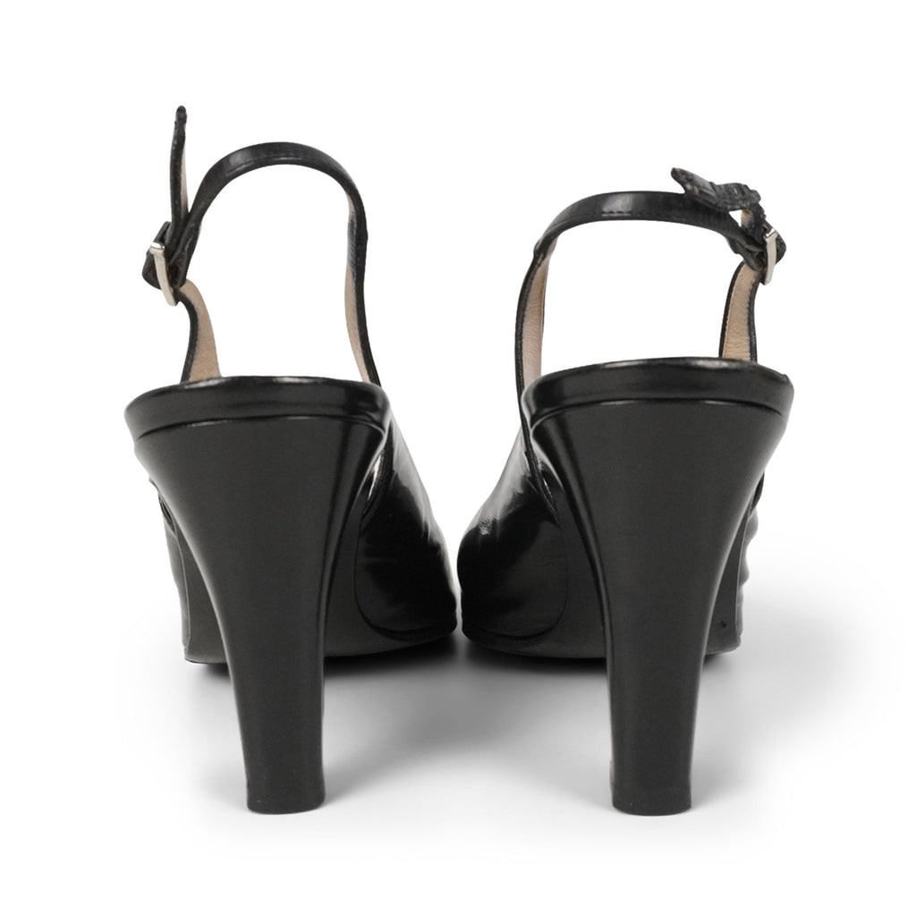 Chanel Slingback Heels - Women's 39