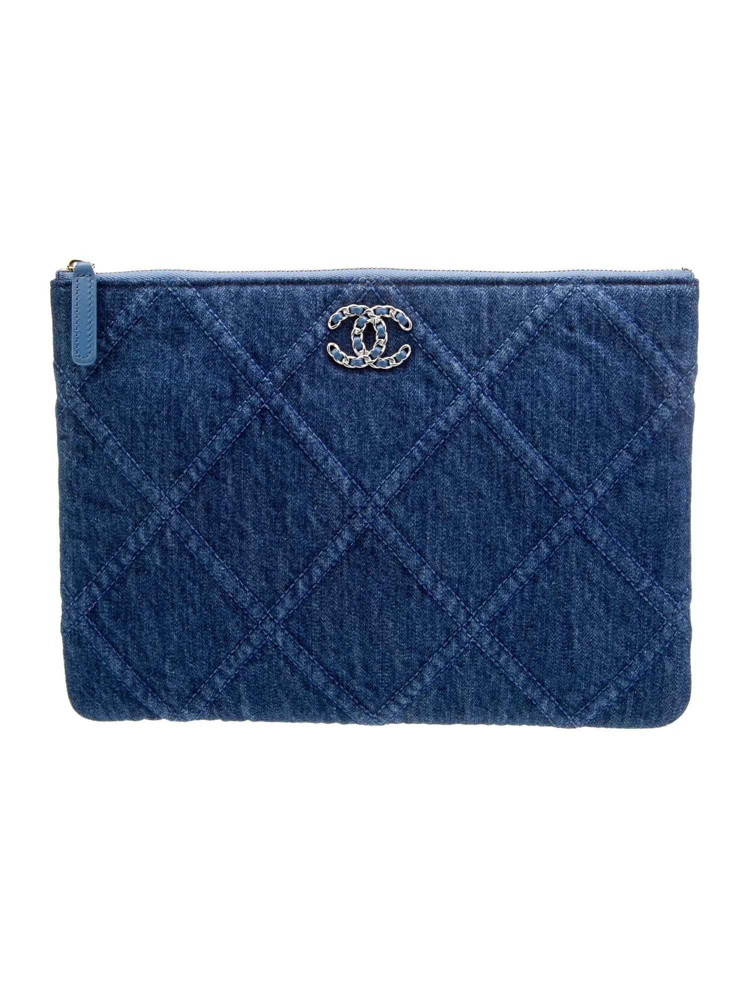 CHANEL DENIM POUCH