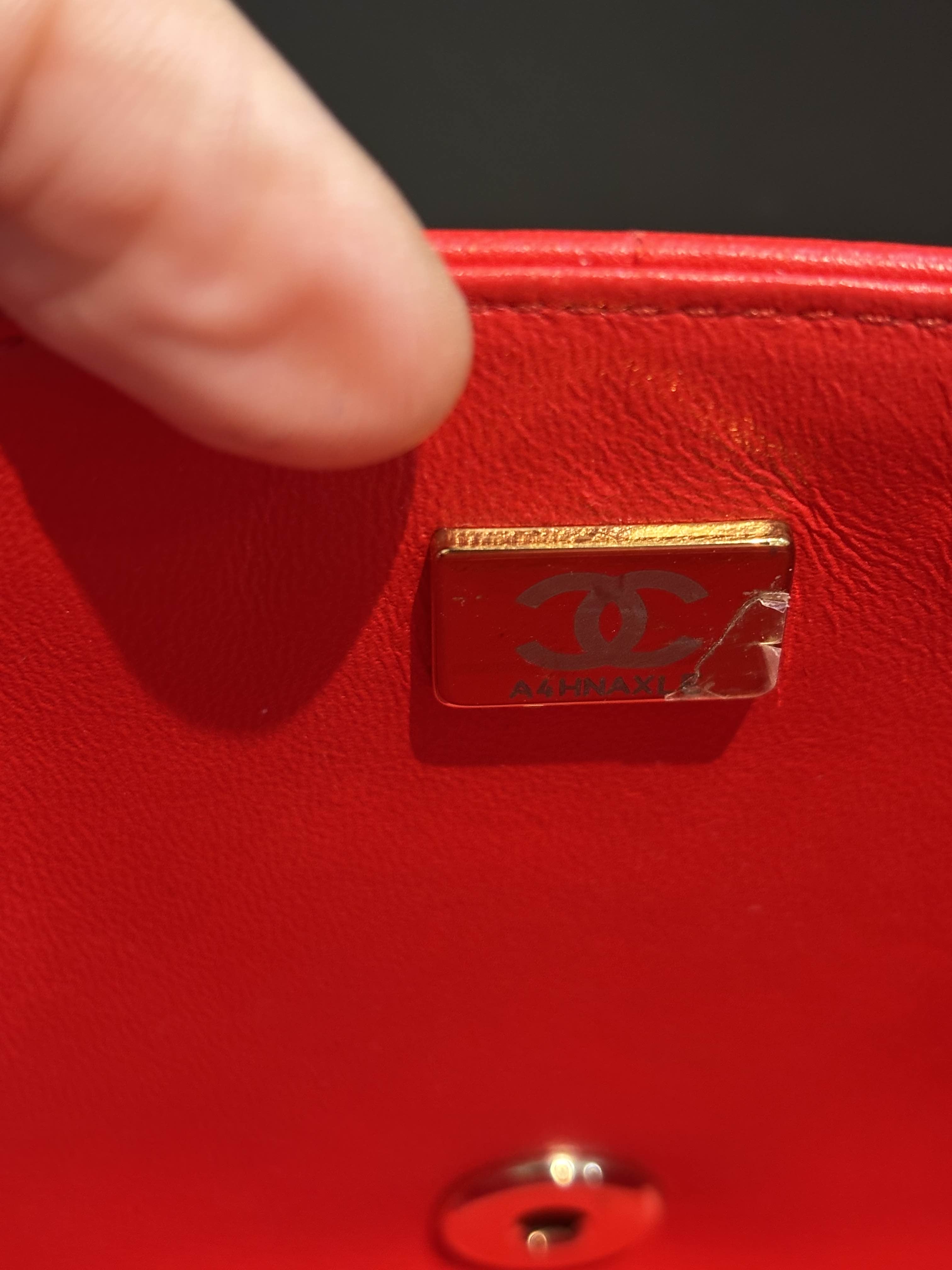 CHANEL MONACOCO LOGO BLOCKS MINI FLAP QUILTED LAMBSKIN LEATHER BAG