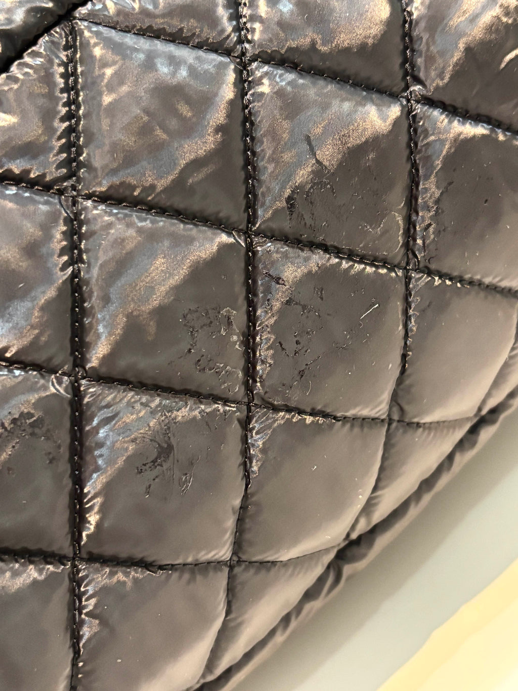 CHANEL NYLON COCO COCOON ZIPPED TOTE BAG