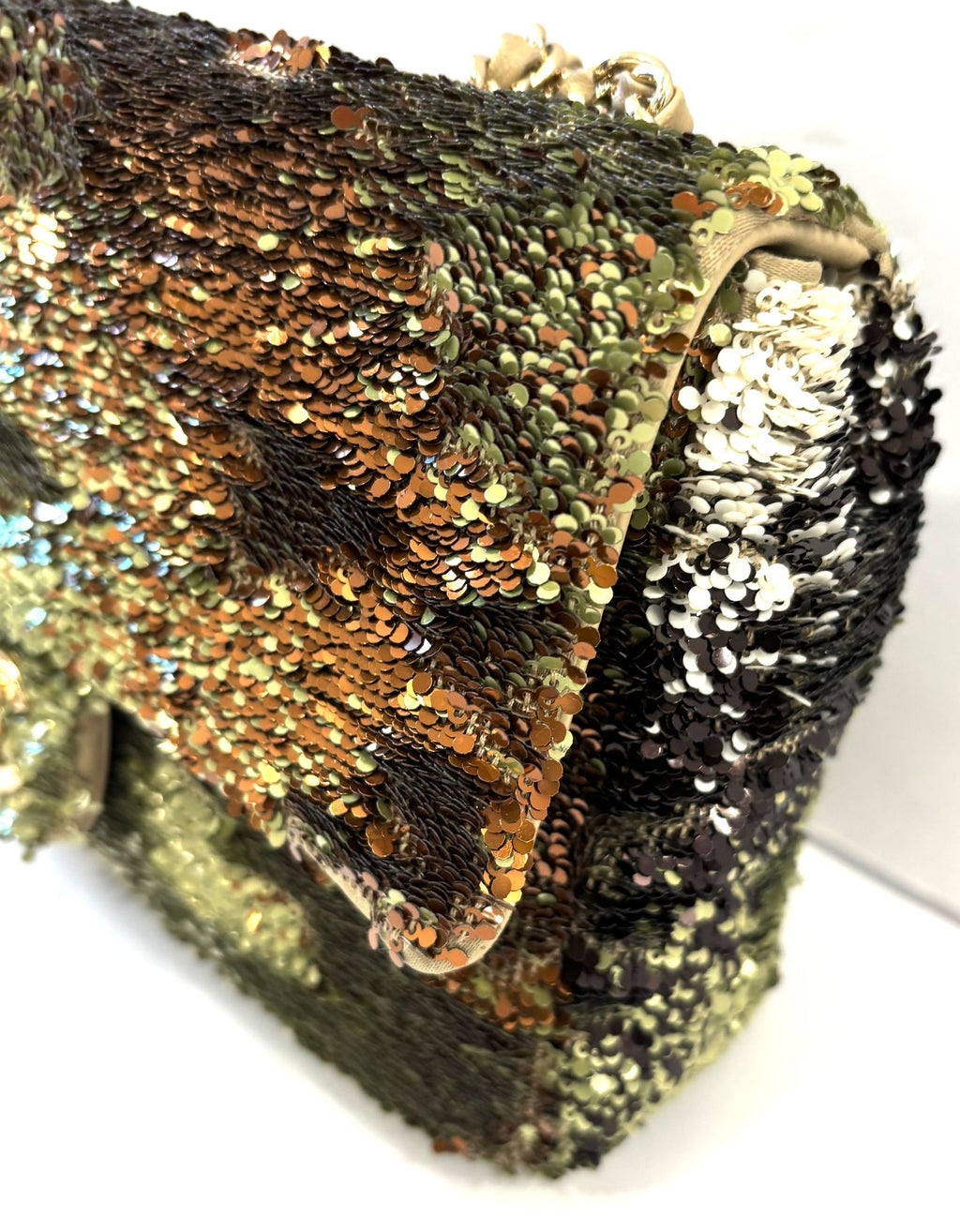 CHANEL TIMELESS MEDIUM SEQUINS FLAP BAG
