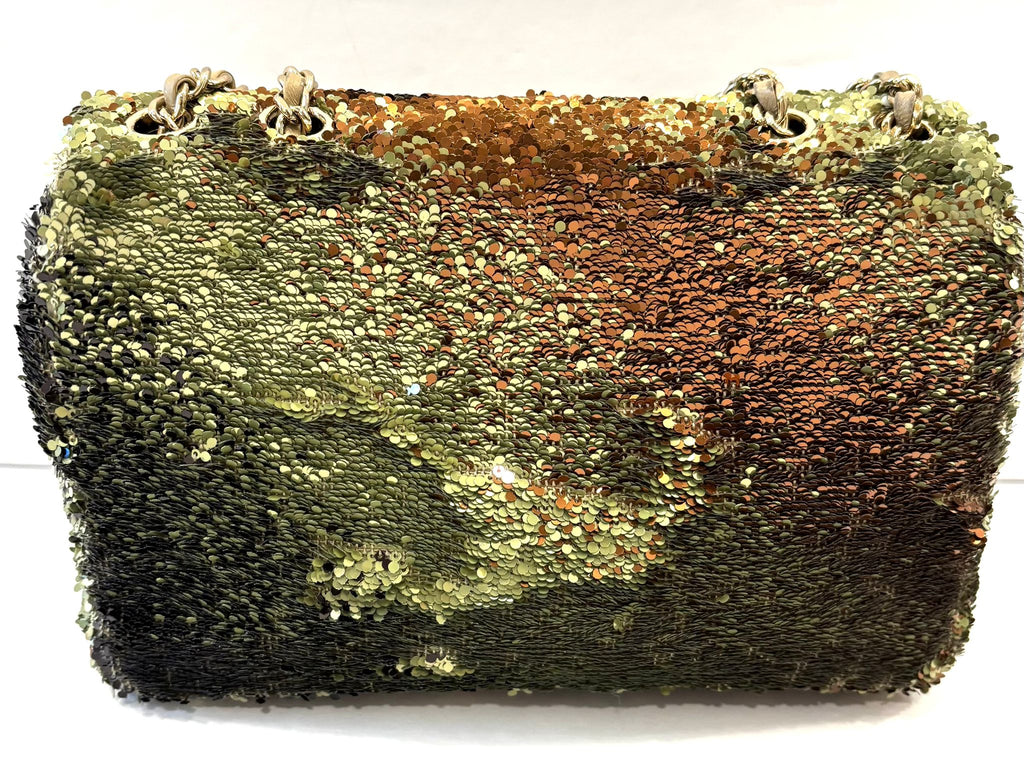 CHANEL TIMELESS MEDIUM SEQUINS FLAP BAG
