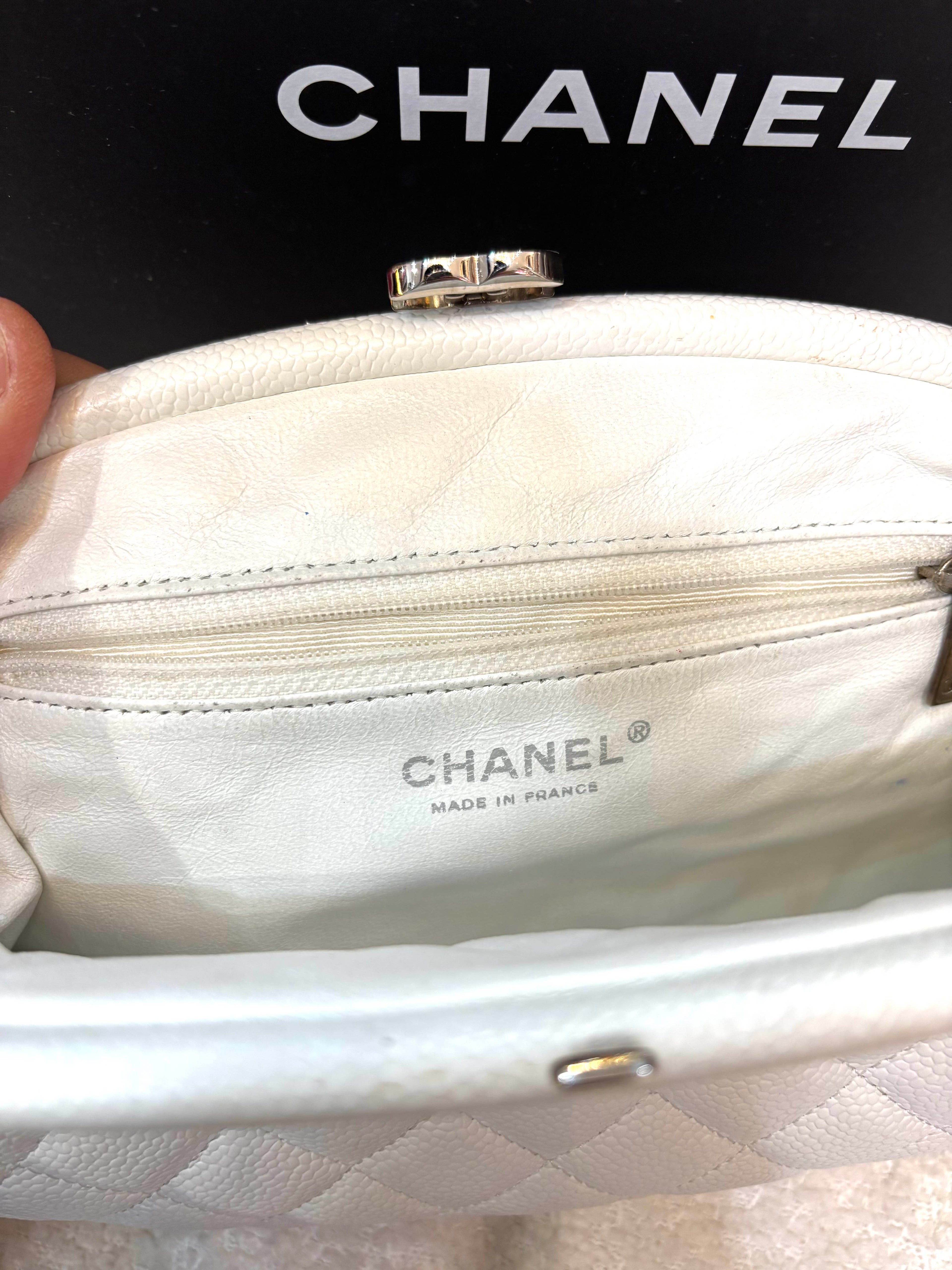 CHANEL CAVIAR QUILTED TIMELESS CLUTCH BAG
