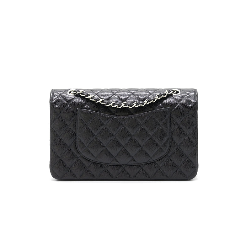 Chanel Medium 25cm Classical Double Flap Caviar Black  Year 2020