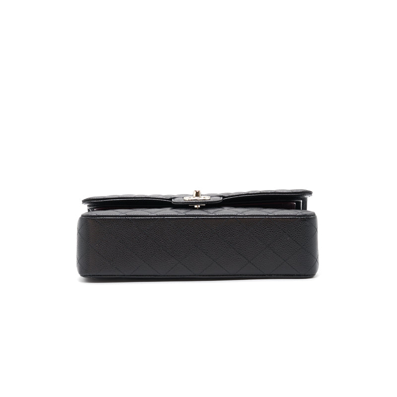 Chanel Medium 25cm Classical Double Flap Caviar Black  Year 2020